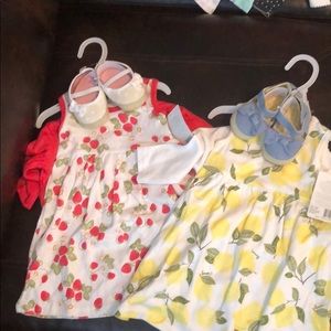 Dresses for baby girls w matching shoes